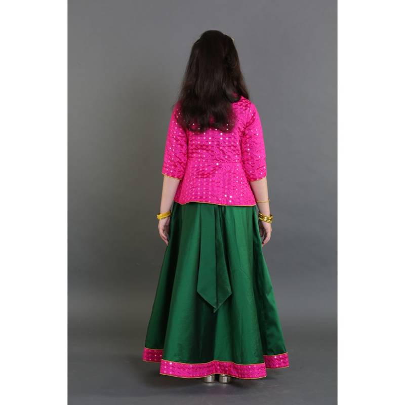 designer gown with shrug