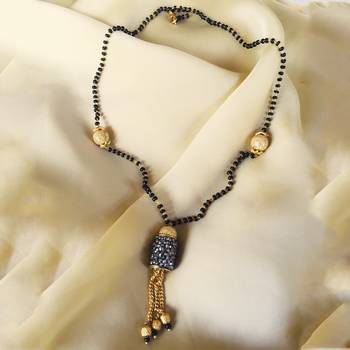 Gold mangalsutra 1