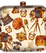 MaFs Women's Printed Sling Box Clutch For Bridal, Casual, Party, Wedding