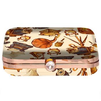 MaFs Women's Printed Sling Box Clutch For Bridal, Casual, Party, Wedding 3