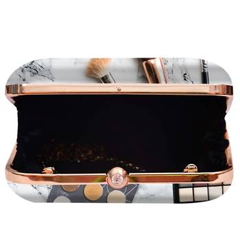 MaFs Women's Printed Sling Box Clutch For Bridal, Casual, Party, Wedding 4