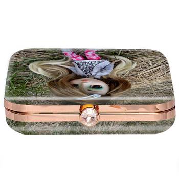 MaFs Women's Printed Sling Box Clutch For Bridal, Casual, Party, Wedding 3