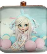 MaFs Women's Printed Sling Box Clutch For Bridal, Casual, Party, Wedding