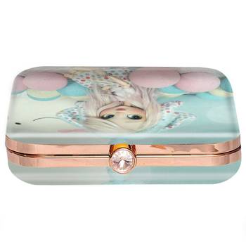 MaFs Women's Printed Sling Box Clutch For Bridal, Casual, Party, Wedding 3