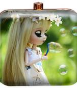 MaFs Women's Printed Sling Box Clutch For Bridal, Casual, Party, Wedding