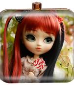 MaFs Women's Printed Sling Box Clutch For Bridal, Casual, Party, Wedding