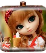 MaFs Women's Printed Sling Box Clutch For Bridal, Casual, Party, Wedding