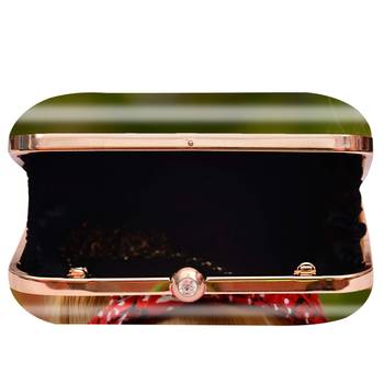 MaFs Women's Printed Sling Box Clutch For Bridal, Casual, Party, Wedding 4