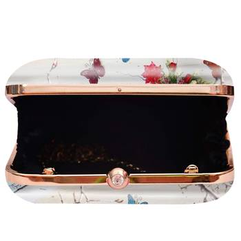 MaFs Women's Printed Sling Box Clutch For Bridal, Casual, Party, Wedding 4