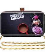 MaFs Women's Printed Sling Box Clutch For Bridal, Casual, Party, Wedding