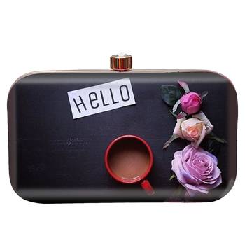 MaFs Women's Printed Sling Box Clutch For Bridal, Casual, Party, Wedding 2