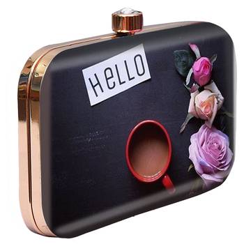 MaFs Women's Printed Sling Box Clutch For Bridal, Casual, Party, Wedding 3