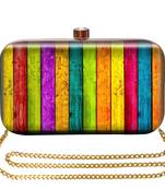 MaFs Women's Printed Sling Box Clutch For Bridal, Casual, Party, Wedding