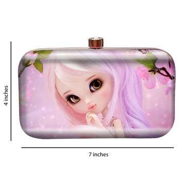 MaFs Women's Printed Sling Box Clutch For Bridal, Casual, Party, Wedding 1