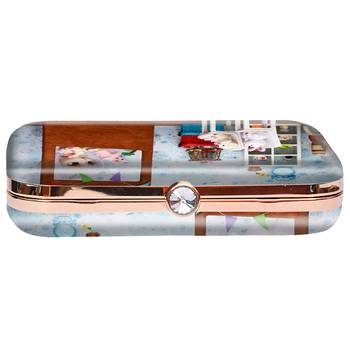 MaFs Women's Printed Sling Box Clutch For Bridal, Casual, Party, Wedding 3