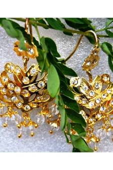 Gold Dangler Earrings
