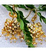 Gold Dangler Earrings