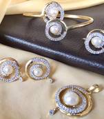 Gold jewellery combo