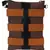 Anekaant Twine Striped Canvas Sling Bag Brown