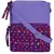 Anekaant La Borsa Alphabet Print Canvas Sling Bag Purple