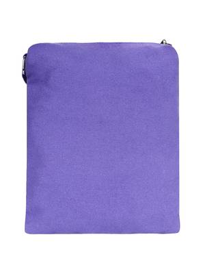 Anekaant La Borsa Alphabet Print Canvas Sling Bag Purple 3