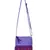 Anekaant La Borsa Alphabet Print Canvas Sling Bag Purple