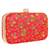 Anekaant Ethnique Embroidered Party Clutch Bag Pink & Gold