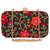 Anekaant Ethnique Embroidered Party Clutch Bag Black & Multi