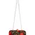 Anekaant Ethnique Embroidered Party Clutch Bag Black & Multi