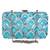 Anekaant Ethnique Embroidered Party Clutch Bag Blue