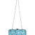 Anekaant Ethnique Embroidered Party Clutch Bag Blue