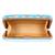 Anekaant Ethnique Embroidered Party Clutch Bag Blue