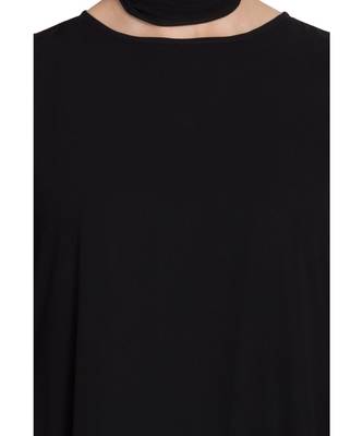 Black Plain kashibo Abaya 6