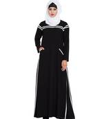 Black Plain kashibo Abaya