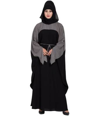 Black Plain Nida Abaya 6