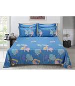Multicolor floral print bed-sheets