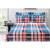 Multicolor checked bed-sheets