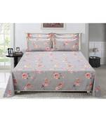 Multicolor floral print bed-sheets