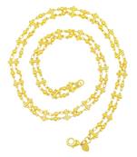 Saizen Dazzling Yellow Gold Chain For Men/Boys/Boyfriend/Husband & Unisex