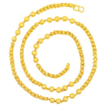 Saizen Dazzling Yellow Gold Chain For Men/Boys/Boyfriend/Husband & Unisex 1