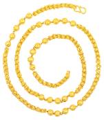 Saizen Dazzling Yellow Gold Chain For Men/Boys/Boyfriend/Husband & Unisex