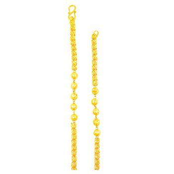 Saizen Dazzling Yellow Gold Chain For Men/Boys/Boyfriend/Husband & Unisex 4