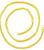 Saizen Dazzling Yellow Gold Chain For Men/Boys/Boyfriend/Husband & Unisex