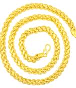 Saizen Dazzling Yellow Gold Chain For Men/Boys/Boyfriend/Husband & Unisex