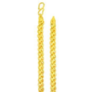 Saizen Dazzling Yellow Gold Chain For Men/Boys/Boyfriend/Husband & Unisex 4
