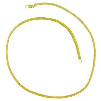 Saizen Dazzling Yellow Gold Chain For Men/Boys/Boyfriend/Husband & Unisex 1
