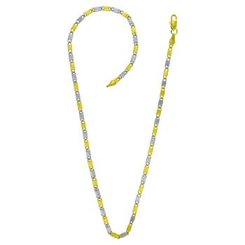 Saizen Dazzling  Gold & Silver Chain For Men/Boys/Boyfriend/Husband & Unisex 3
