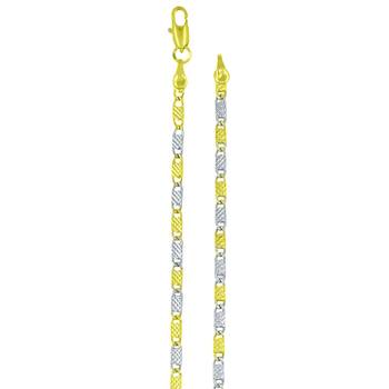 Saizen Dazzling  Gold & Silver Chain For Men/Boys/Boyfriend/Husband & Unisex 4