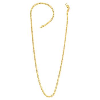 Saizen Dazzling Yellow Gold Chain For Men/Boys/Boyfriend/Husband & Unisex 3