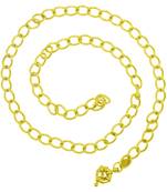 Saizen Dazzling Yellow Gold Chain For Men/Boys/Boyfriend/Husband & Unisex